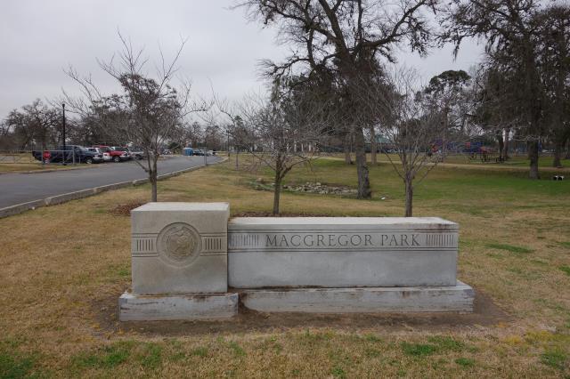 Park Sign