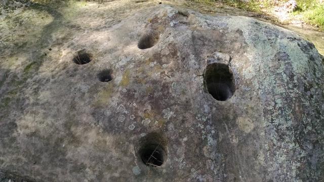 Indian Grinding Holes