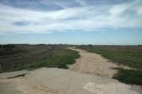 Dirt Trail Beyond The Dam