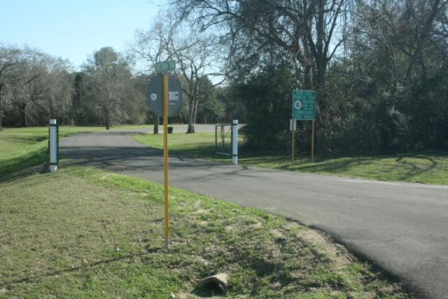 Entrance To The Equestrian Trails