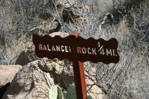 Balanced Rock Sign
