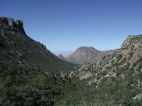 Looking back towards the trailhead and the Chisos Basin further in the distance.