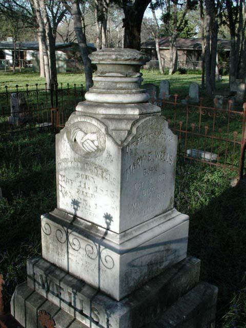 Large tombstone