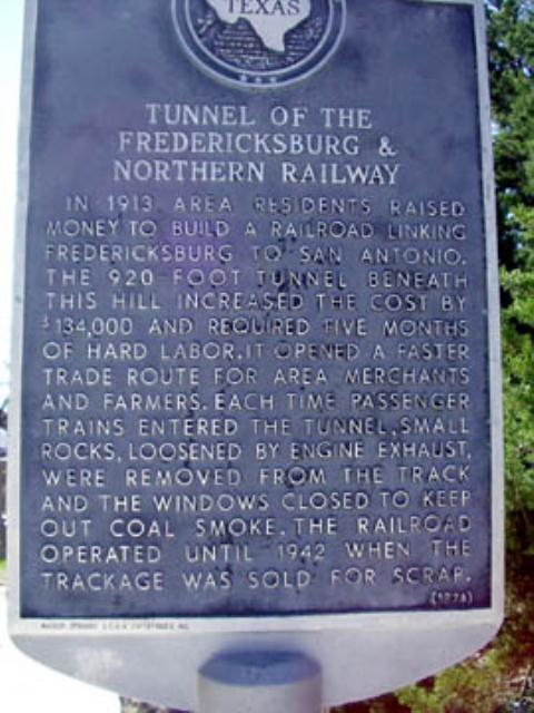 Historical Marker for Bat Tunnel