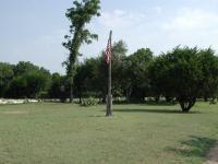 A view of Champion Cemetery from the Brushy Creek Regional Trail.