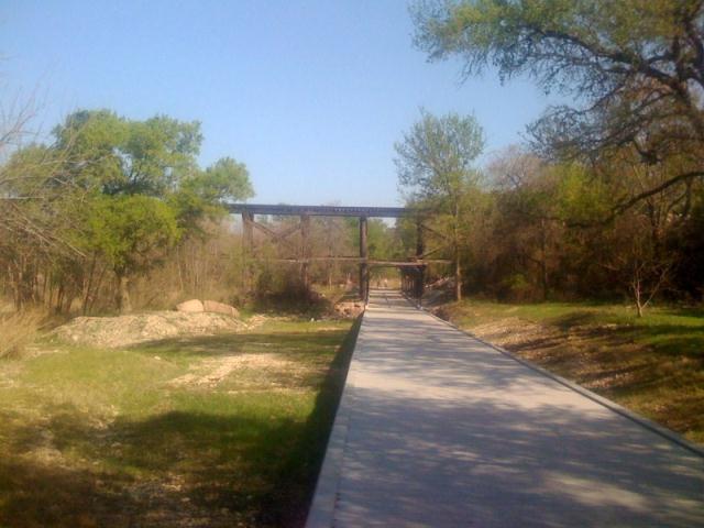 Phase III of the Trail- Cedar Park extension